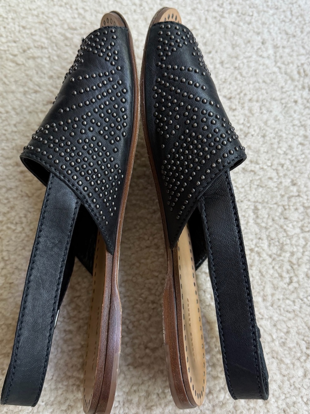 Miu Miu Black Studded Sandal - Picture 5 of 6